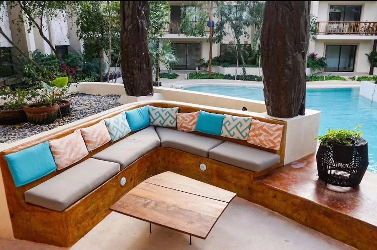 Apartment Sleeps 4-6-Amazing 2 Bedroom Ph With Bbq Jacuzzi Tulum
