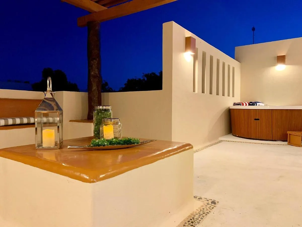 Sleeps 4-6-Amazing 2 Bedroom Ph With Bbq Jacuzzi Tulum
