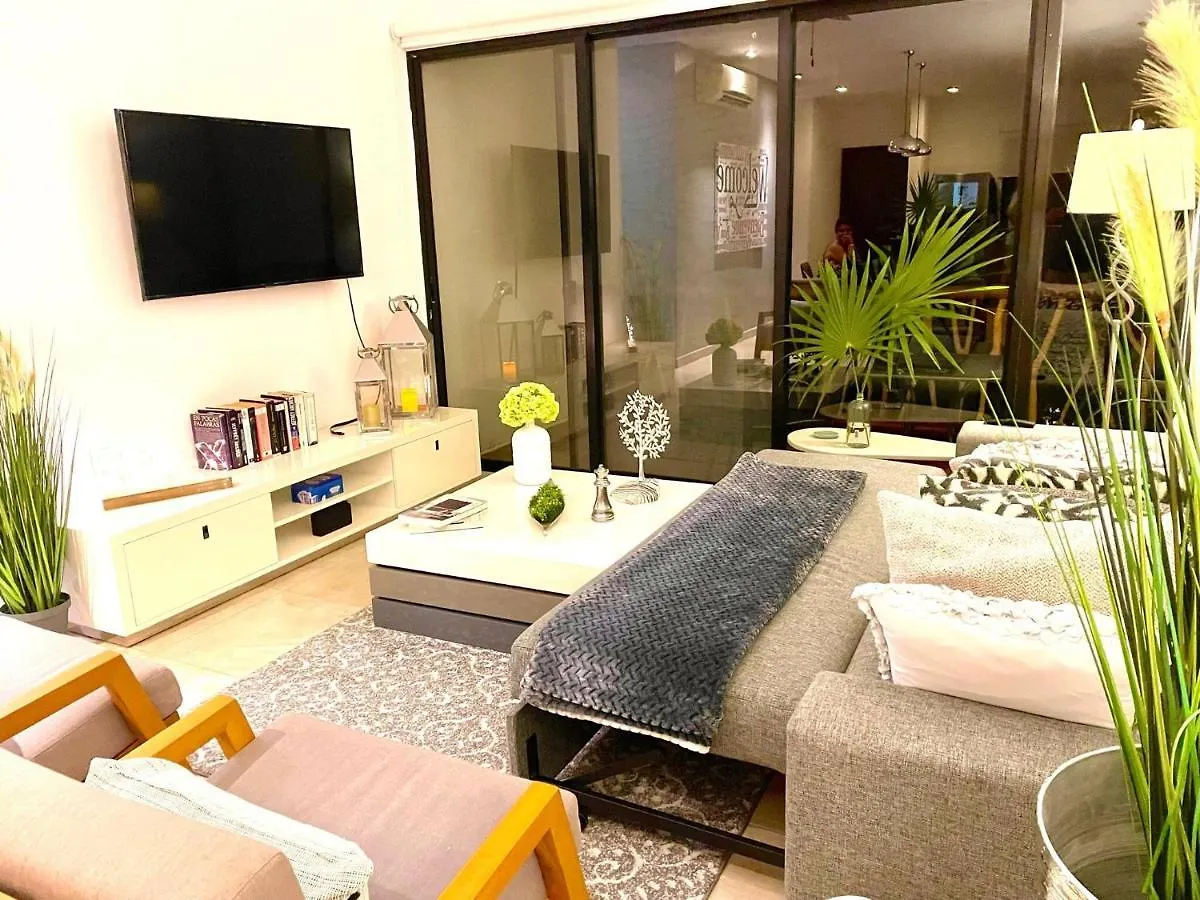 Apartment Sleeps 4-6-Amazing 2 Bedroom Ph With Bbq Jacuzzi Tulum Mexico